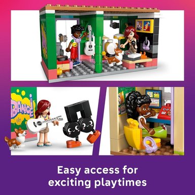 LEGO FRIENDS TIENDA DE MÚSICA Y EDIFICIO, JUEGO INTERACTIVO Y NARRACIÓN - 3
