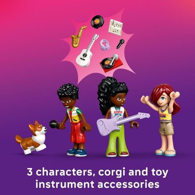 LEGO FRIENDS TIENDA DE MÚSICA Y EDIFICIO, JUEGO INTERACTIVO Y NARRACIÓN - 5