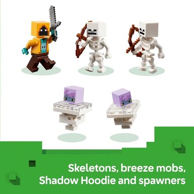 LEGO MINECRAFT LA CÁMARA DEL JUICIO CON MINIFIGURA SHADOW HOODIE - 4