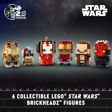 LEGO STAR WARS BRICKHEADZ LA AMENAZA FANTASMA, FIGURAS COLECCIONABLES - 2