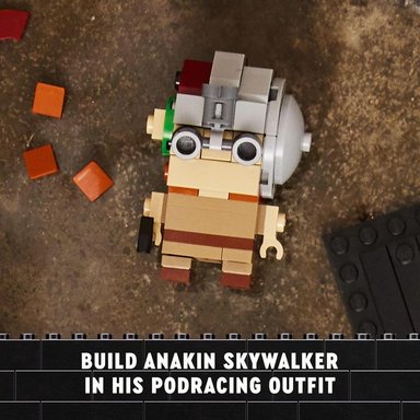LEGO STAR WARS BRICKHEADZ LA AMENAZA FANTASMA, FIGURAS COLECCIONABLES - 3