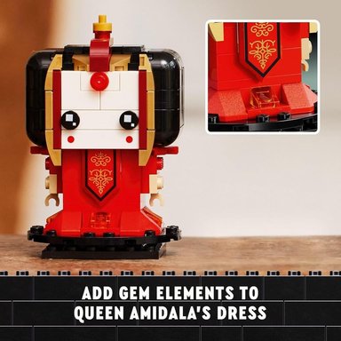 LEGO STAR WARS BRICKHEADZ LA AMENAZA FANTASMA, FIGURAS COLECCIONABLES - 4