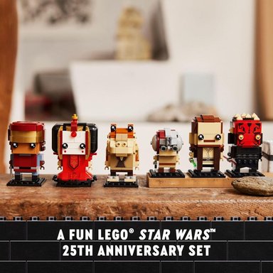 LEGO STAR WARS BRICKHEADZ LA AMENAZA FANTASMA, FIGURAS COLECCIONABLES - 6
