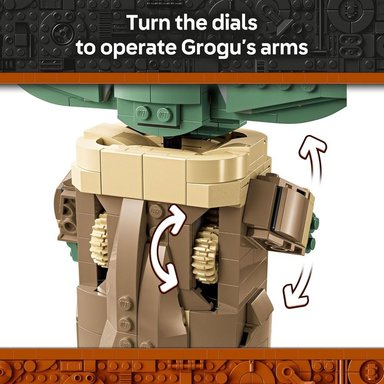 LEGO STAR WARS GROGU CON COCHECITO FLOTANTE, SET DE CONSTRUCCIÓN PARA NIÑOS - 4