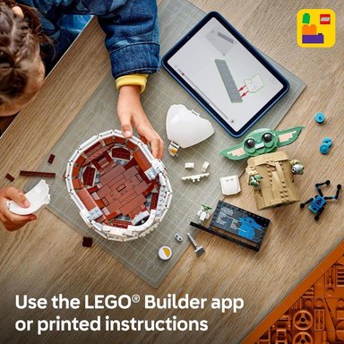 LEGO STAR WARS GROGU CON COCHECITO FLOTANTE, SET DE CONSTRUCCIÓN PARA NIÑOS - 6
