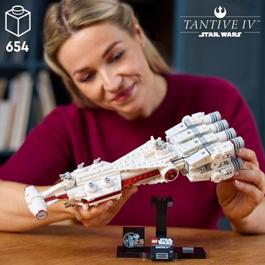 LEGO STAR WARS TANTIVE IV 25.º ANIVERSARIO, MODELO COLECCIONABLE PARA ADULTOS - 2