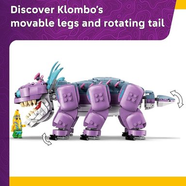LEGO FORTNITE KLOMBO, SET DE CONSTRUCCIÓN CON PEELY Y ORO - 3