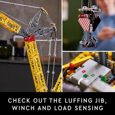 LEGO TECHNIC GRÚA SOBRE ORUGAS LIEBHERR SET DE CONSTRUCCIÓN AVANZADO PARA EXHIBICIÓN DE ADULTOS - 5