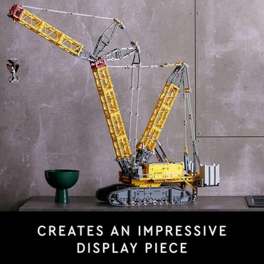 LEGO TECHNIC GRÚA SOBRE ORUGAS LIEBHERR SET DE CONSTRUCCIÓN AVANZADO PARA EXHIBICIÓN DE ADULTOS - 6