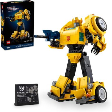FIGURA DE ACCIÓN LEGO ICONS BUMBLEBEE, ROBOT COLECCIONABLE PARA ADULTOS