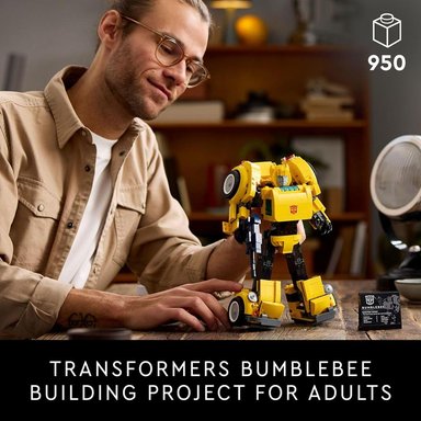 FIGURA DE ACCIÓN LEGO ICONS BUMBLEBEE, ROBOT COLECCIONABLE PARA ADULTOS - 2