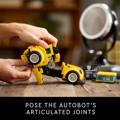 FIGURA DE ACCIÓN LEGO ICONS BUMBLEBEE, ROBOT COLECCIONABLE PARA ADULTOS - 5