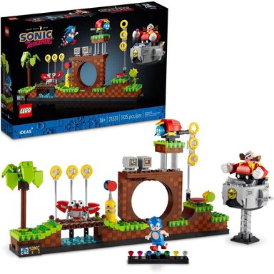 LEGO IDEAS SONIC THE HEDGEHOG ZONA GREEN HILL SET COLECCIONABLE PARA ADULTOS