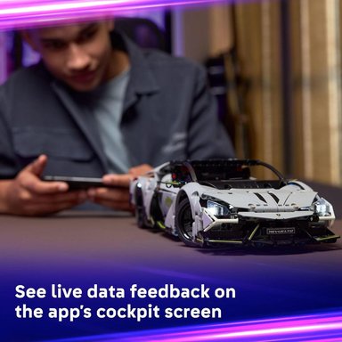LEGO TECHNIC LAMBORGHINI REVUELTO, COCHE SUPERDEPORTIVO DE JUGUETE - 5