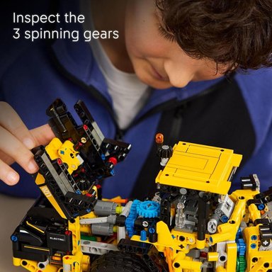 LEGO TECHNIC VOLVO L120, CARGADORA ELÉCTRICA DE RUEDAS PARA NIÑOS - 5