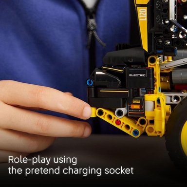 LEGO TECHNIC VOLVO L120, CARGADORA ELÉCTRICA DE RUEDAS PARA NIÑOS - 6