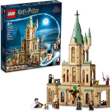 LEGO HARRY POTTER HOGWARTS DESPACHO DE DUMBLEDORE SET CON SOMBRERO Y MINIFIGURAS