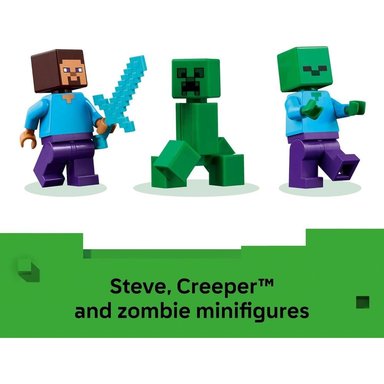 LEGO MINECRAFT CASA DE LA JUNGLA CON TNT, JUGUETE DE CONSTRUCCIÓN COLECCIONABLE - 5