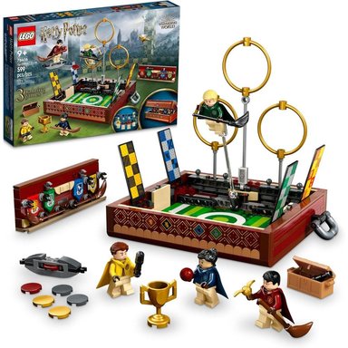 LEGO HARRY POTTER BAÚL DE QUIDDITCH SET CONSTRUIBLE CON 4 MINIFIGURAS