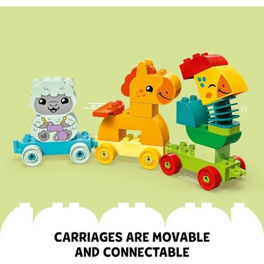 LEGO DUPLO MI PRIMER TREN DE ANIMALES CON CABALLO Y 4 FIGURAS PARA NIÑOS - 5