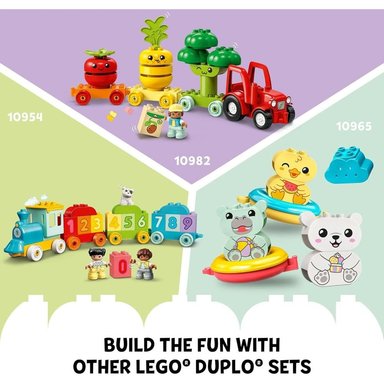 LEGO DUPLO MI PRIMER TREN DE ANIMALES CON CABALLO Y 4 FIGURAS PARA NIÑOS - 6