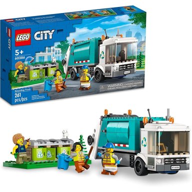 LEGO CITY CAMIÓN DE RECICLAJE SET EDUCATIVO CON CONTENEDORES DE CLASIFICACIÓN - 1