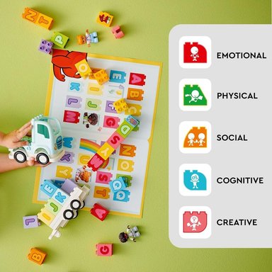 LEGO DUPLO CAMIÓN DEL ALFABETO, JUGUETE EDUCATIVO PARA NIÑOS PREESCOLARES - 3