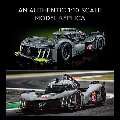 LEGO TECHNIC PEUGEOT 9X8 24H LE MANS SET DE COCHE DE CARRERAS COLECCIONABLE - 5