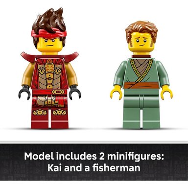 LEGO NINJAGO EL CABALLERO DE FUEGO MECH, KIT CON MINIFIGURA DE KAI - 5