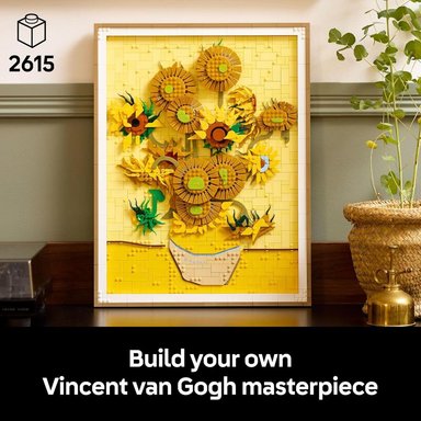 LEGO ARTE VINCENT VAN GOGH, SET DE CONSTRUCCIÓN DE GIRASOLES - 2