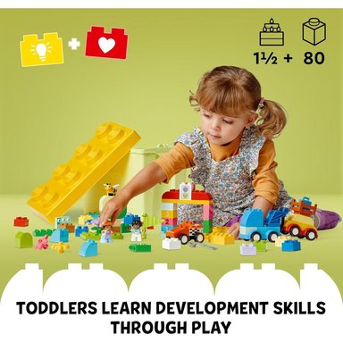 LEGO DUPLO COCHES Y CAMIONES CLÁSICOS, JUGUETES EDUCATIVOS STEM - 2