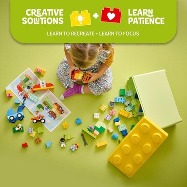 LEGO DUPLO COCHES Y CAMIONES CLÁSICOS, JUGUETES EDUCATIVOS STEM - 3