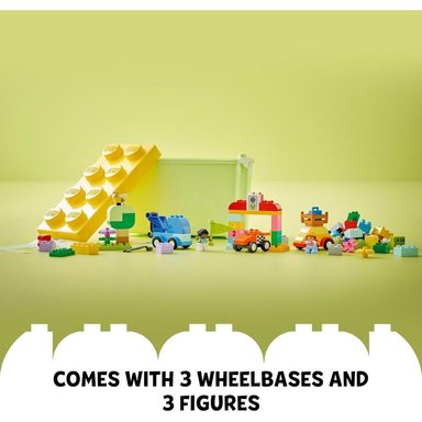 LEGO DUPLO COCHES Y CAMIONES CLÁSICOS, JUGUETES EDUCATIVOS STEM - 4