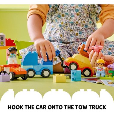 LEGO DUPLO COCHES Y CAMIONES CLÁSICOS, JUGUETES EDUCATIVOS STEM - 5