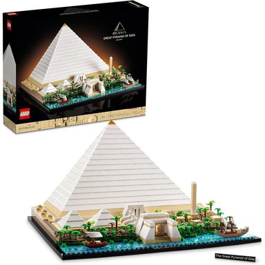 LEGO ARCHITECTURE GRAN PIRÁMIDE DE GIZA SET DE CONSTRUCCIÓN DECORATIVO Y CREATIVO