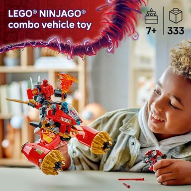 LEGO NINJAGO MECH STORM RIDER DE KAI, FIGURA DE ACCIÓN CON MINIFIGURAS - 2