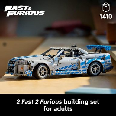 LEGO TECHNIC 2 FAST 2 FURIOUS NISSAN SKYLINE GT-R, MODELO DE COCHE - 2