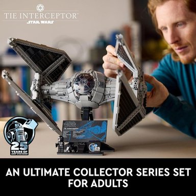 LEGO STAR WARS UCS INTERCEPTOR TIE, SET COLECCIONABLE PARA CONSTRUIR Y EXHIBIR - 2