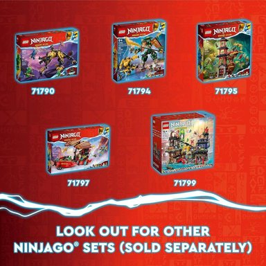 LEGO NINJAGO SORA MOTO MECÁNICA TRANSFORMABLE CON DRAGÓN - 6