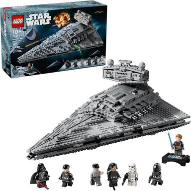 LEGO STAR WARS DESTRUCTOR ESTELAR IMPERIAL, SET DE CONSTRUCCIÓN CON MINIFIGURAS