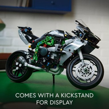 LEGO TECHNIC KAWASAKI NINJA H2R, JUGUETE DE CONSTRUCCIÓN Y EXHIBICIÓN - 5