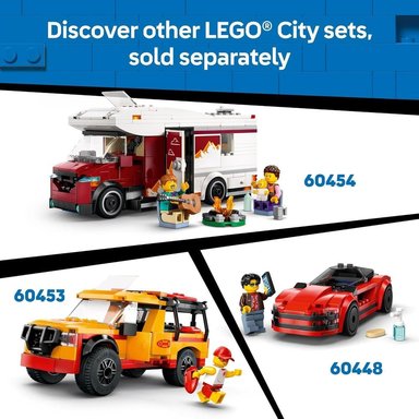 LEGO CITY CAMIÓN TODOTERRENO 4X4 CON MINIFIGURA DE AVENTURERO - 6