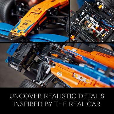LEGO TECHNIC MCLAREN FÓRMULA 1 KIT DE CONSTRUCCIÓN COCHE DE CARRERAS COLECCIONABLE - 5