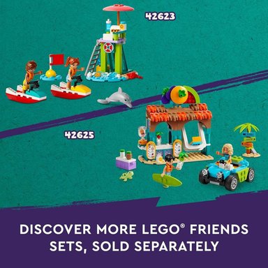 LEGO FRIENDS PARQUE ACUÁTICO HEARTLAKE CITY, SET DE CONSTRUCCIÓN CON MINI MUÑECAS - 6
