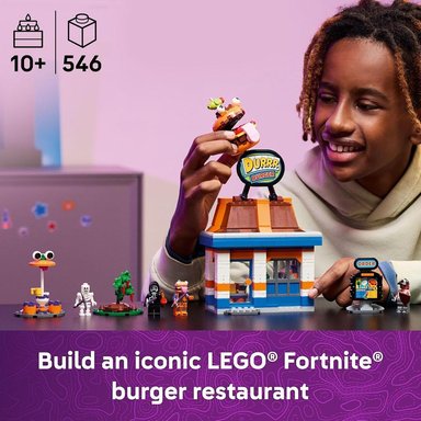 LEGO FORTNITE RESTAURANTE DURRR BURGER, JUGUETE DE CONSTRUCCIÓN CON MINIFIGURAS - 2