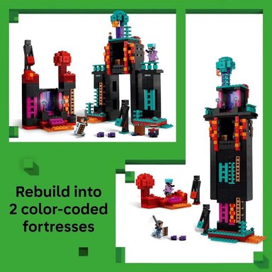 LEGO MINECRAFT TORRE DEL ENDERMAN, CONSTRUCCIÓN DE VIDEOJUEGOS 2 EN 1 - 3