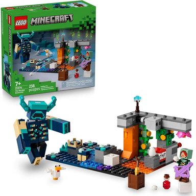 LEGO MINECRAFT ENCUENTRO CON EL GUARDIÁN, CONSTRUCCIÓN COLECCIONABLE - 1