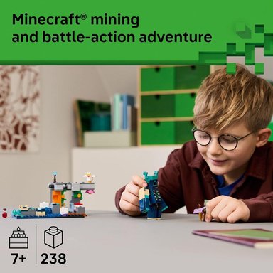LEGO MINECRAFT ENCUENTRO CON EL GUARDIÁN, CONSTRUCCIÓN COLECCIONABLE - 2