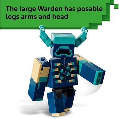 LEGO MINECRAFT ENCUENTRO CON EL GUARDIÁN, CONSTRUCCIÓN COLECCIONABLE - 5