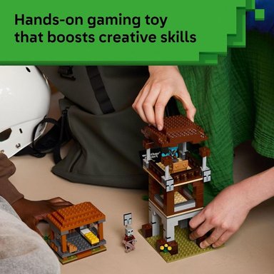 LEGO MINECRAFT PUESTO DE AVANZADA DE SAQUEADORES CON 3 MINIFIGURAS - 4